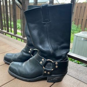 Frye Moto Boots Sz 8 1/2